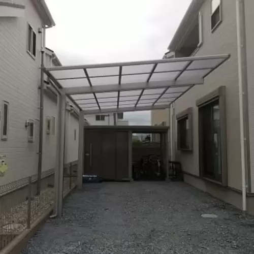 【エクステリア】水戸市T様邸 カーポート施工のサムネイル
